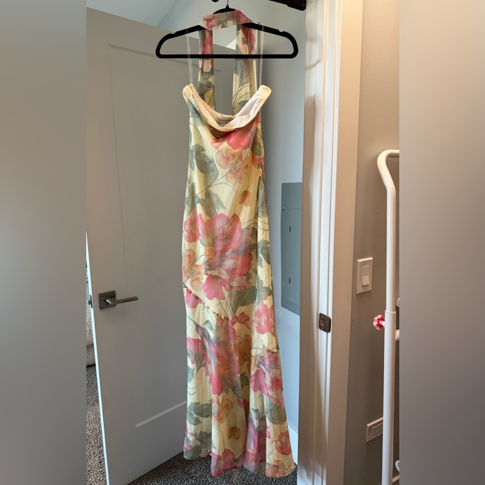 Peppermayo Yellow Floral Maxi Dress